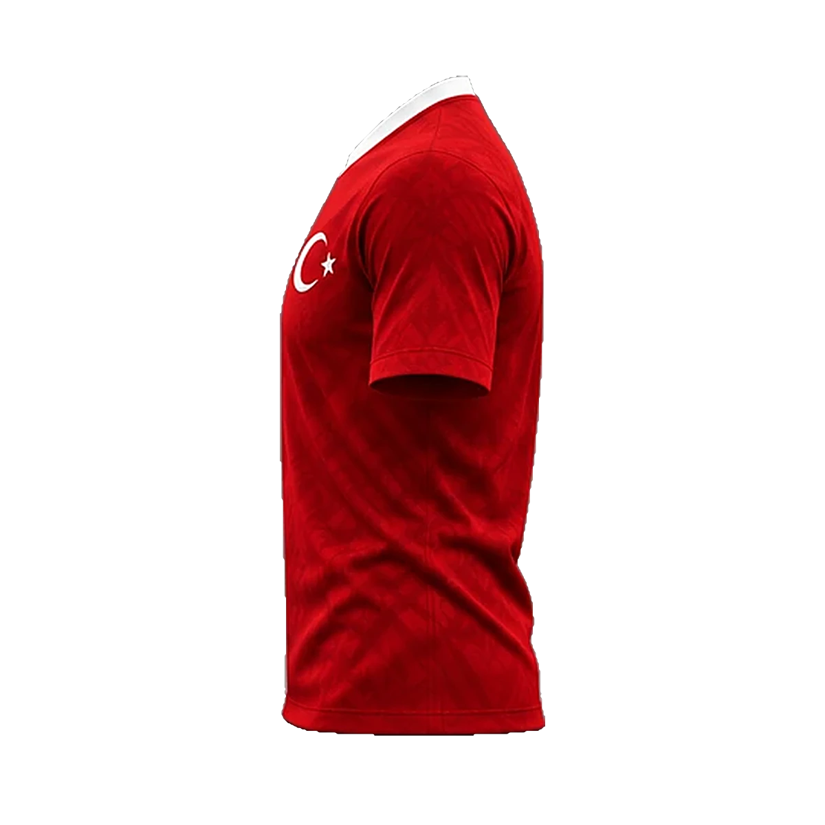 Türkei-Trikot, Seitenansicht mit Halbmond und Stern